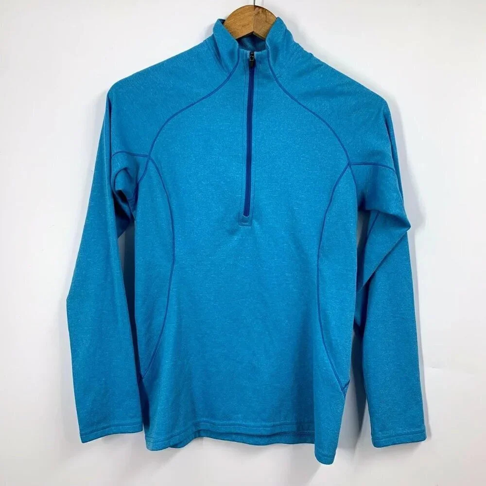 Patagonia Women's Capilene 3 Midweight 1/2 Zip Mock Neck Long‎ Sleeve Size XS